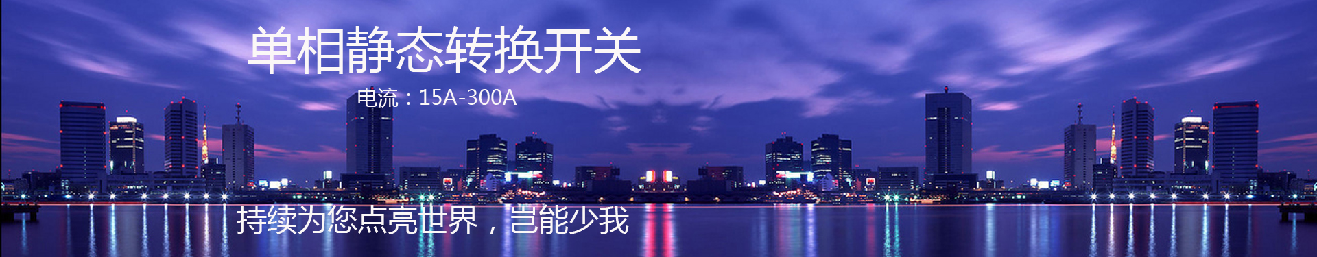 單相STS靜態(tài)轉(zhuǎn)換開關(guān)banner